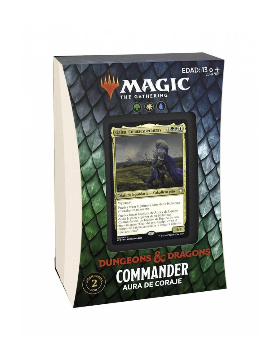 Mazo MTG Commander - Aura del Coraje  - Mazo MTG Commander - Aura del Coraje