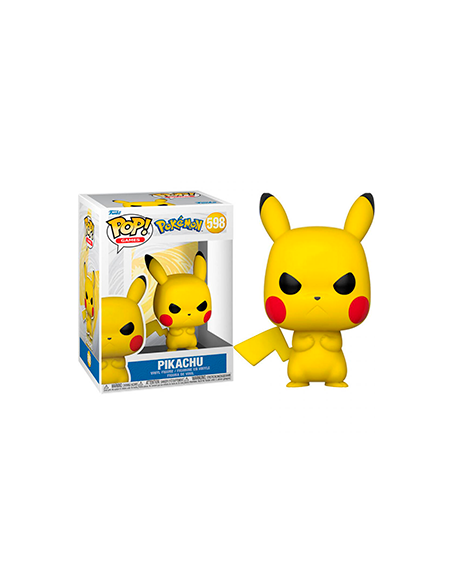 Funko Pop Pikachu Enfadado. Pokemon