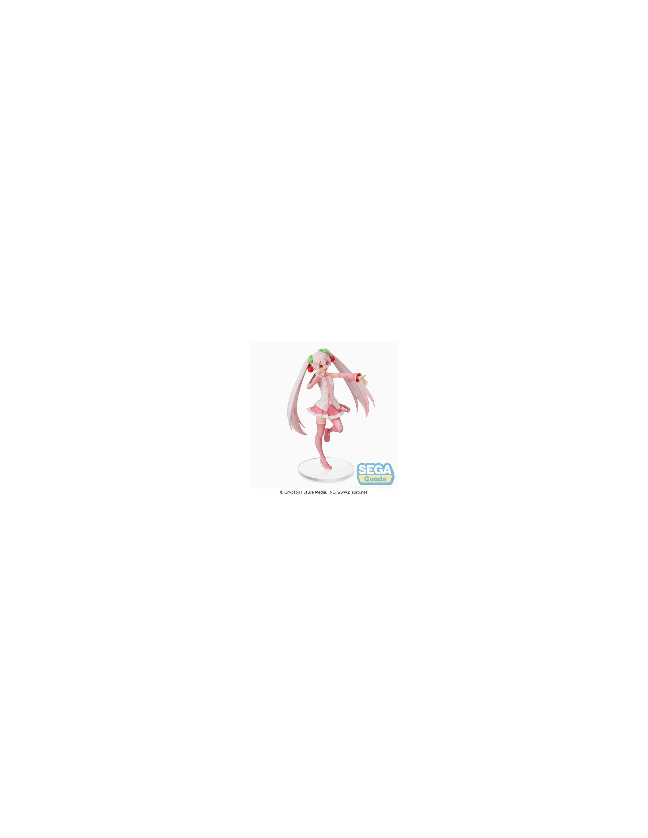 Sega Hatsune Miku Super Premium Action Figure Sakura