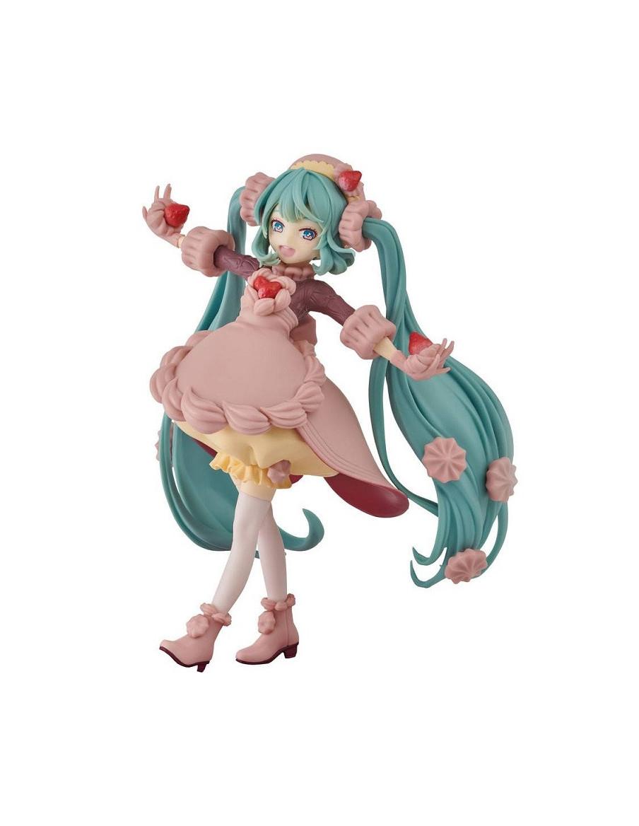 Figura Hatsune Miku Strawberry Choco Short. Sweet Sweets  - 