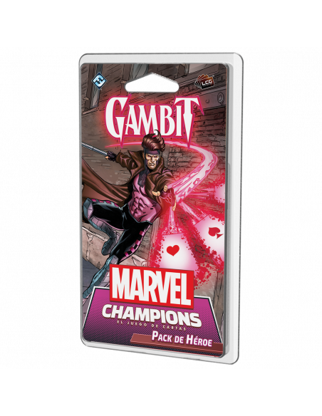 Marvel Champions. Gambit Pack de Héroe (Español)