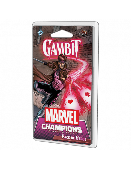 Marvel Champions. Gambit Pack de Héroe (Español)  - 