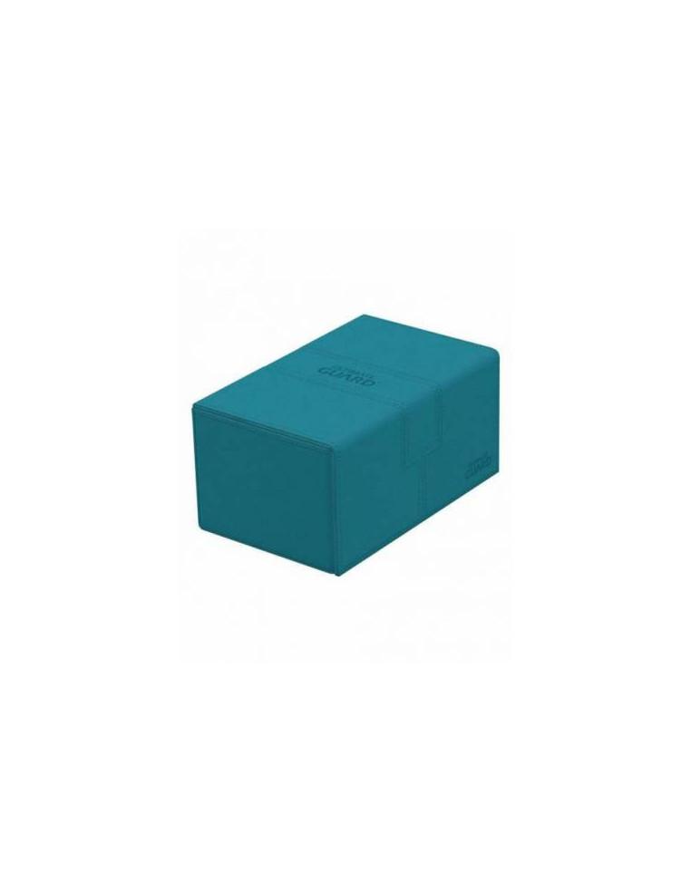 Twin Flip'n'Tray Deck Case 160+ Standard Size XenoSkin Blue Gasoline Monocolor. Ultimate Guard  - 