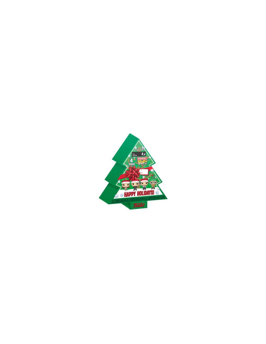 Funko Pop Caja Arbol de Navidad. The Office (4 Figuras)  - Funko Pop Caja Arbol de Navidad. The Office (4 Figuras)
