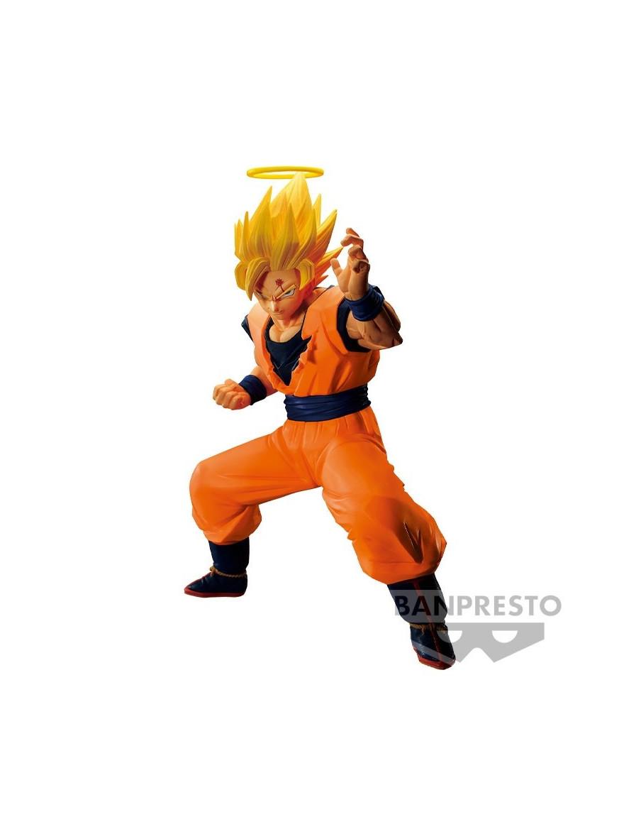 Figura Match Makers. Goku Super Saiyan 2. Dragon Ball  - Figura Goku Super Saiyan 2 de la serie Dragon Ball Z