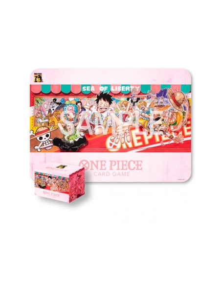 One Piece: Playmat and Card Case Set -25th Edition-
