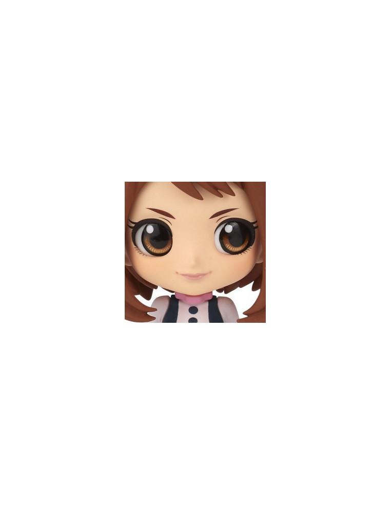 Figura Qposket Ochaco Uraraka. My Hero Academia  -  Esta figura de unos 13 cm, de PVC incluye una base soporte especial para exp