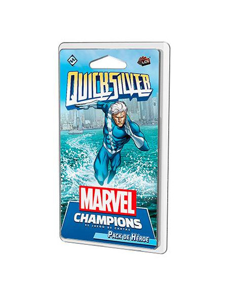 Marvel Champions Quicksilver. Pack de Heroe