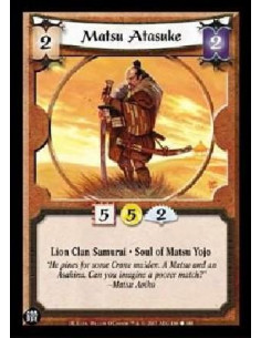 Matsu Atasuke  - Lion Clan Samurai * Soul of Matsu Yojo