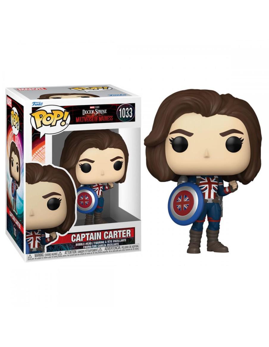 Funko Pop. Capitana Carter. Doctor Strange Multiverso de la Locura