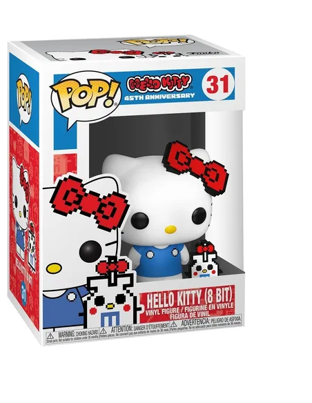 Funko Pop. Hello Kitty (8 Bit) CHASE. Hello Kitty 45º Aniversario