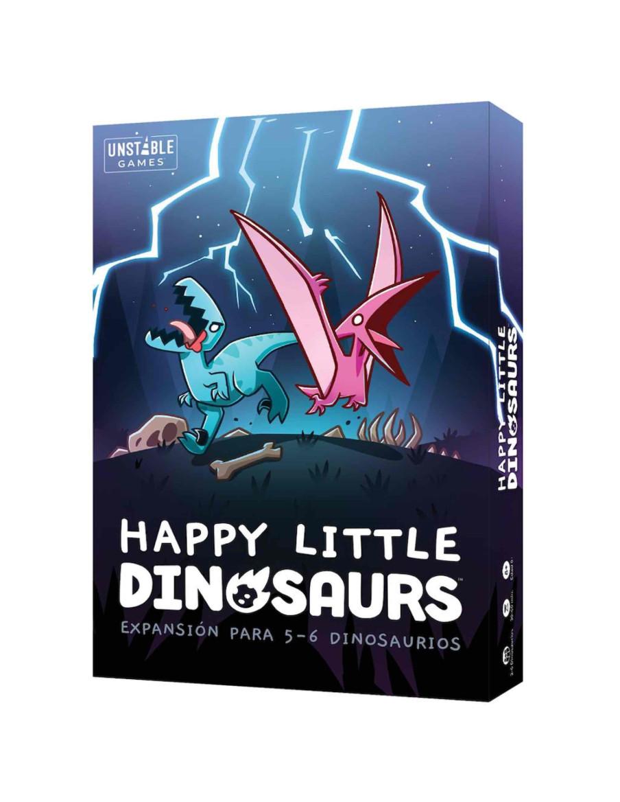 Happy Little Dinosaurs. Expansión 5-6 Jugadores  - Cuando las cosas empezaban a pintar bien, surgen nuevas catástrofes para arru