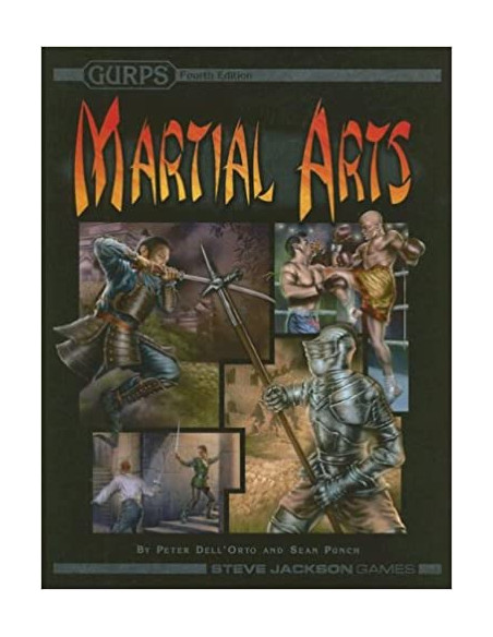 Libro de Rol Martial Arts Inglés (Ligeramente dañado)