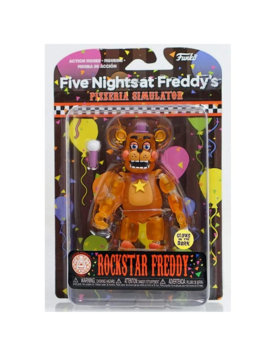 Figure Rockstar Freddy (Glows in the Dark). FNAF  - Figura Rockstar Freddy (Glows in the Dark). FNAF