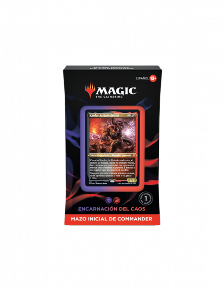 Mazo MTG Commander - Encarnación del Caos  - 