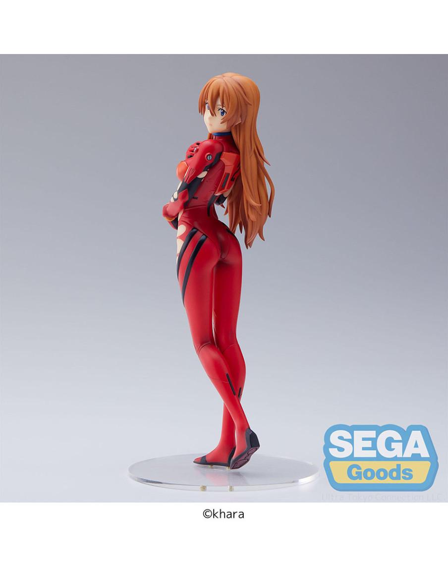 Figura Asuka Langley en la playa. Evangelion 3.0 + 1.0 Thrice Upon a Time