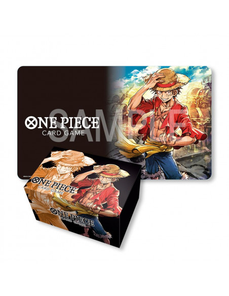 One Piece: Playmat and Storage Box Set -Monkey.D.Luffy-