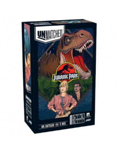 Unmatched Jurassic Park Dra. Satttler Vs T'Rex (Inglés)
