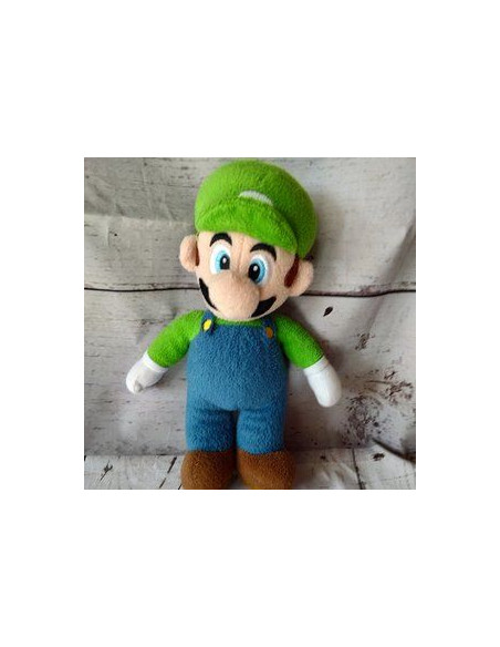 Peluche Luigi. Super Mario