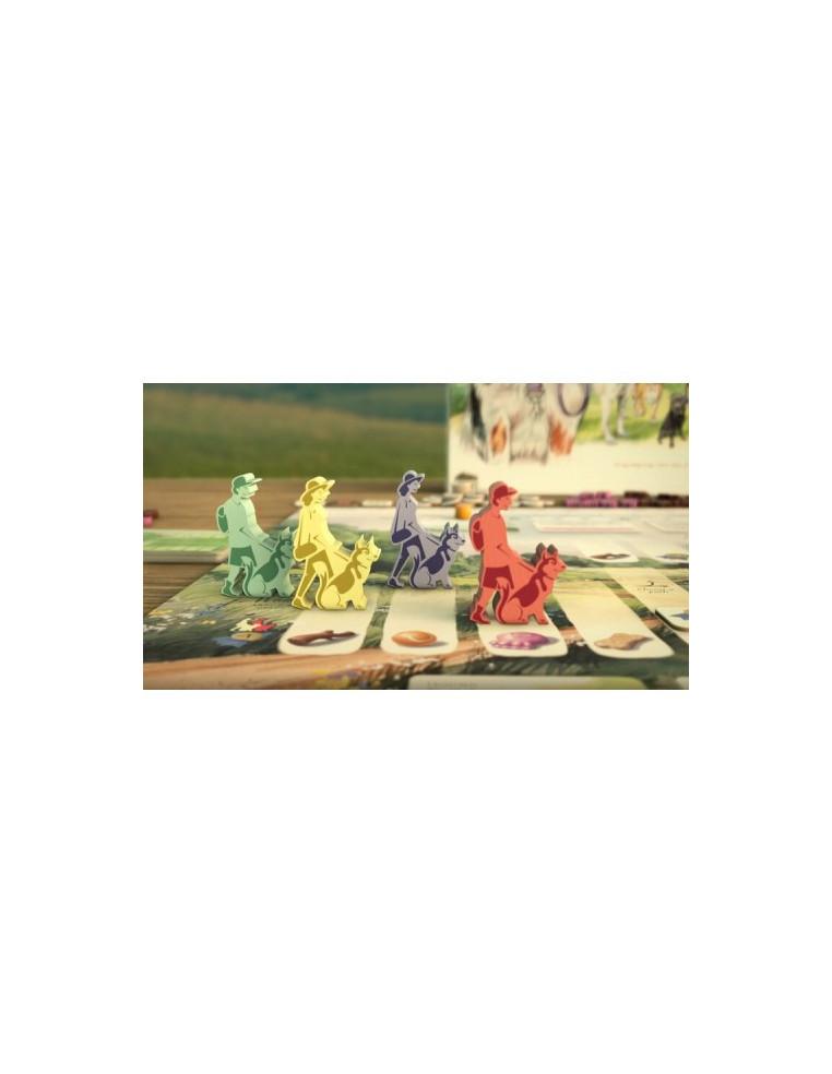 Dog Park. Juego de Mesa  - Bienvenidos a Dog Park, un juego competitivo en el que los jugadores asumen el papel de paseadores de