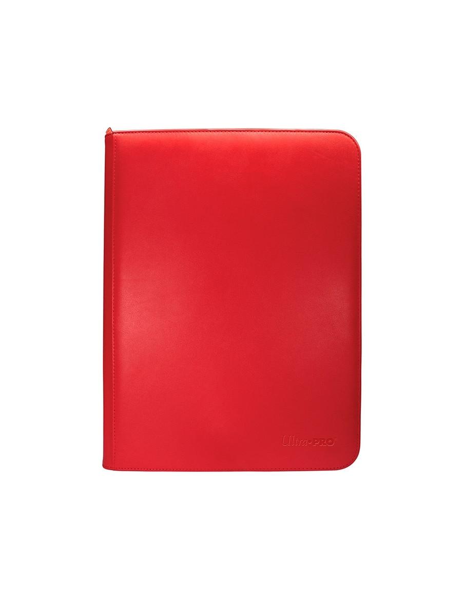 Ultra Pro Pro-Binder Album Zippered 9 Pocket Red  - 