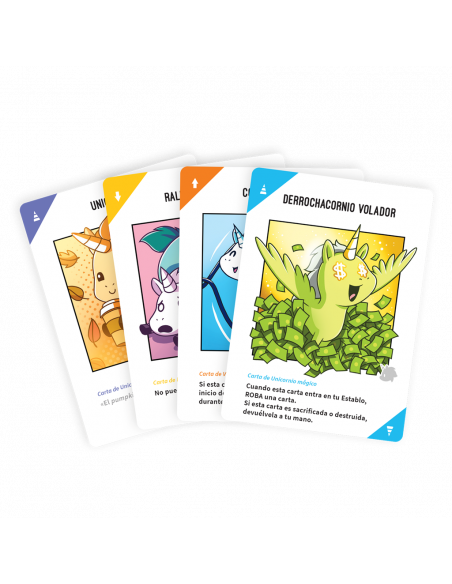 Unstable Unicorns  - Crea un ejército de unicornios. Traiciona a tus amigos. Ahora tus amigos son los unicornios.  Unstable Unic