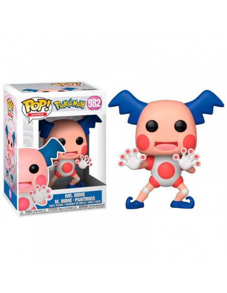 Funko Pop Mr. Mime. Pokemon (Damaged Figure)