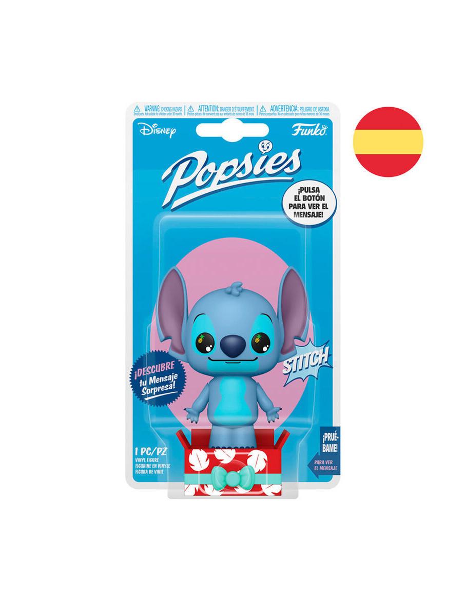 Funko Popsies Stitch. Disney (Español)  - ¡Cada Popsies incluye una figura para mostrar durante todo el año con un mensaje capri