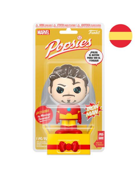 Funko Popsies Iron Man. Marvel (Español)  - ¡Cada Popsies incluye una figura para mostrar durante todo el año con un mensaje cap