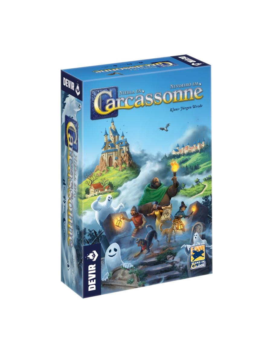 Niebla en Carcassonne  - Esta edición completamente independiente, pero compatible con el juego clásico original Carcassonne, cu