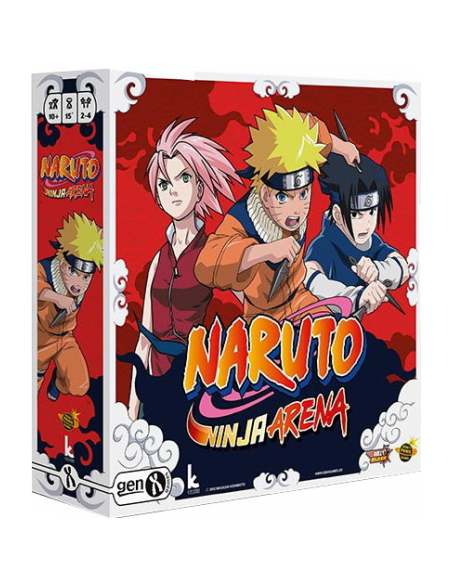 Naruto Ninja Arena  - Es la oportunidad perfecta para que Naruto, Sasuke, Sakura y Shikamaru se enfrenten en combates frenéticos