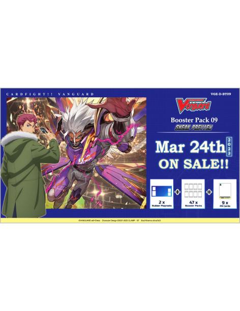 Dragontree Invasion BT09: Sneak Preview Kit  - Content : Each SP kit will contain 2 Premium Rubber Playmats (1 design), 8+1 Prom