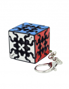Gear Cube Black Body Keychain QiYi  - 