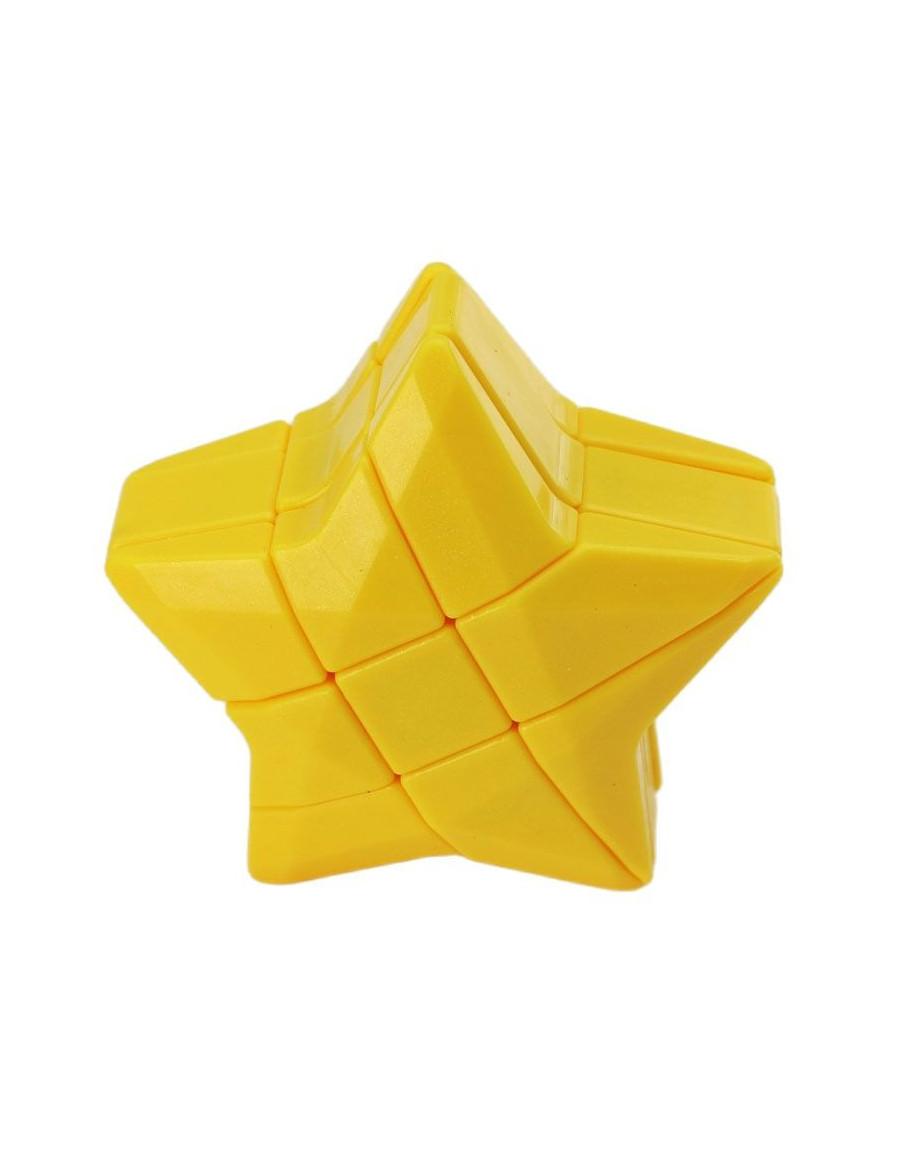 Moyu YJ Star 3x3x3 Yellow Body  - 30Cubo con forma de estrella amarilla