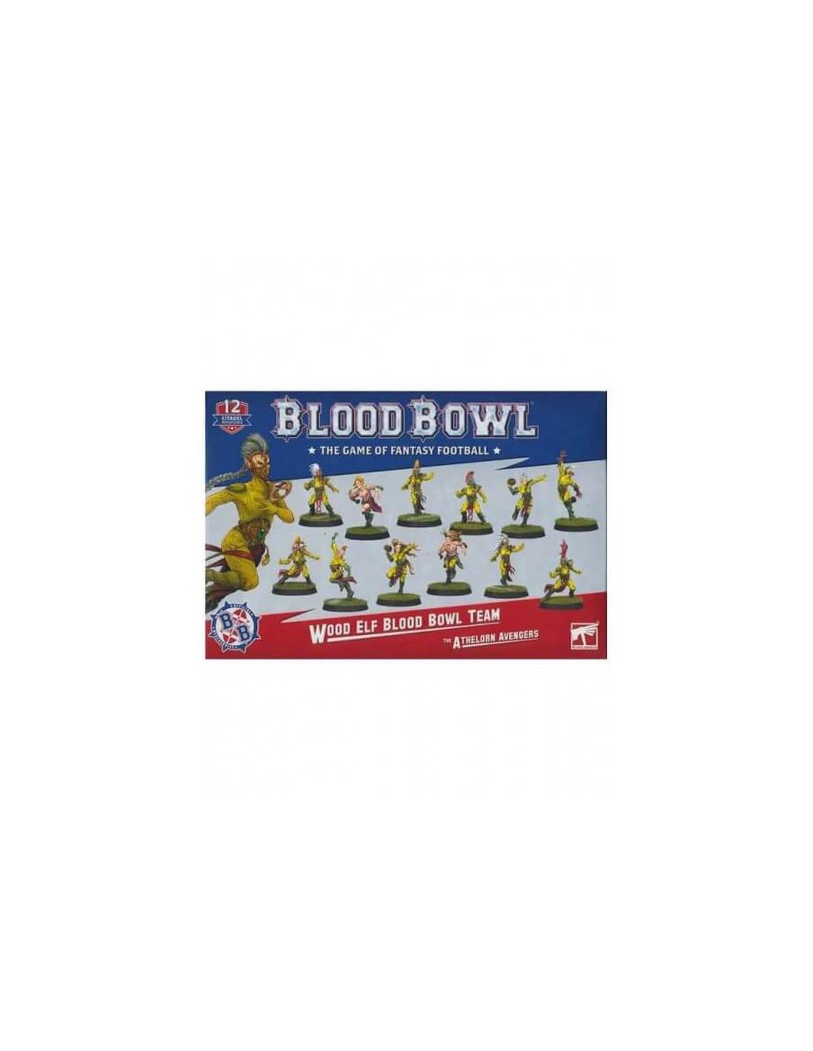 Blood Bowl Wood Elf Team  - Blood Bowl Wood Elf BLood Bowl Team (caja dañada)
