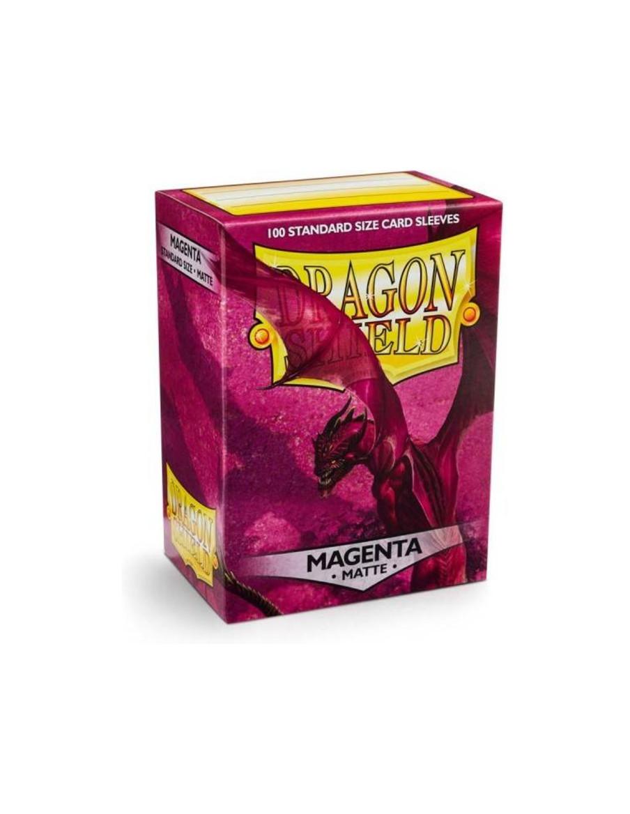 Fundas Dragon Shield Tamaño Standard (63x88mm) - Magenta Mate (100)