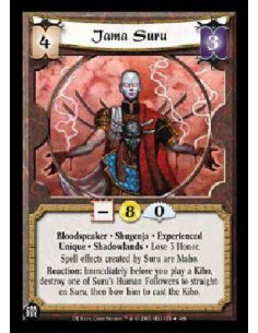 Jama Suru Exp FOIL (Spanish)  - Bloodspeaker * Shugenja * Experienced Unique * Shadowlands * Lose 3 Honor. Spell effects created