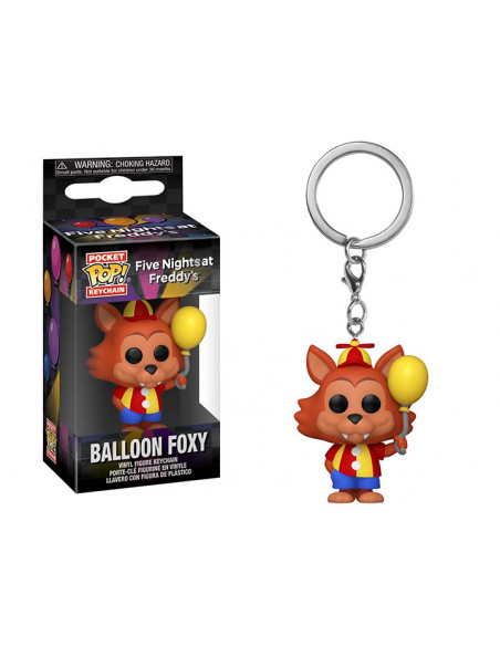 Llavero Pop Balloon Foxy. Five Nights at Freddy´s