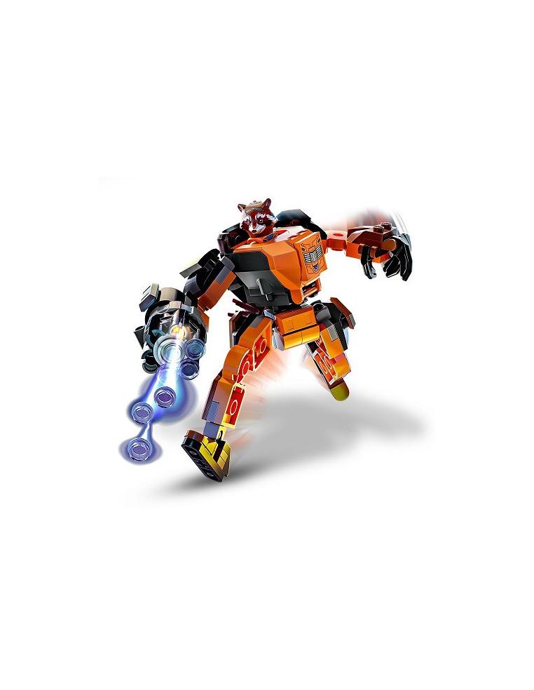 Lego. Rocket Mech Armor  - Marvel Studios’ Guardians of the Galaxy fans aged 6 and up are sure to love LEGO® Marvel Rocket Mech 
