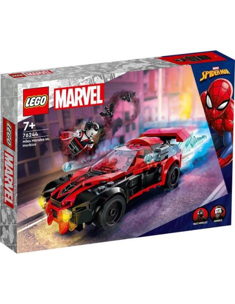 Lego. Miles Morales: Miles Morales vs. Morbius  - Pon un coche alucinante en las manos de tu peque mayor de 7 años y anímalo a c