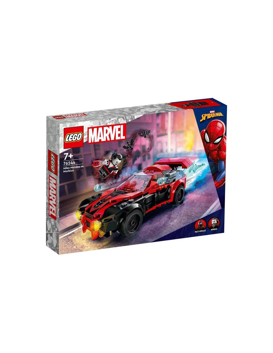 Lego. Miles Morales: Miles Morales vs. Morbius  - Pon un coche alucinante en las manos de tu peque mayor de 7 años y anímalo a c