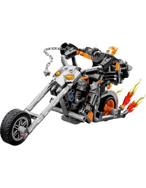 Lego. Meca y Moto del Motorista Fantasma  - Regala a tu fan de los superhéroes mayor de 7 años un montón de formidables aventura 2