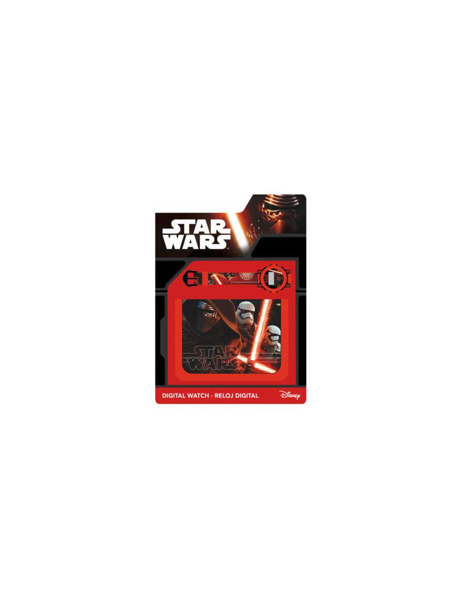 Set reloj digital y cartera star wars  - Set reloj digital y cartera star wars.