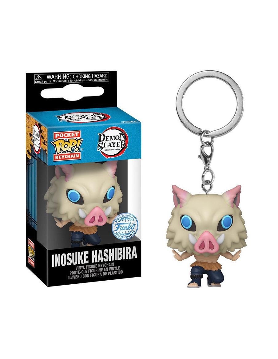 Llavero Pop Inosuke Hashibira. Demon Slayer. Kimetsu No Yaiba  - 