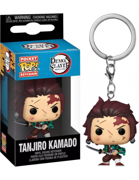 Llavero Pop Tanjiro Kamado. Demon Slayer. Kimetsu No Yaiba  - 