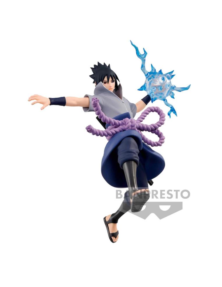 Figura Banpresto Sasuke Effecttreme Shippuden  - Figura de Sasuke Uchiha de Naruto Shippuden con el Chidori 14cm aprox