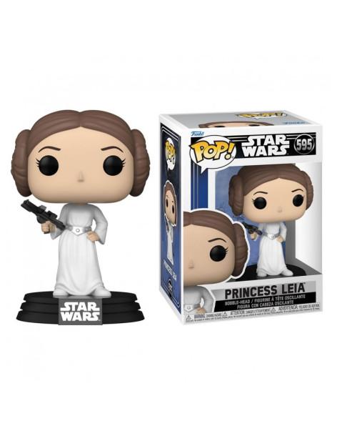 Funko Pop Princesa Leia con blaster. Star Wars  -