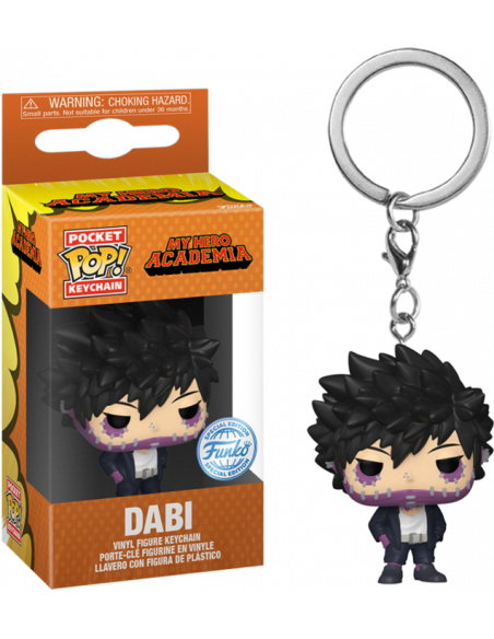 Llavero Pop Dabi. My Hero Academia