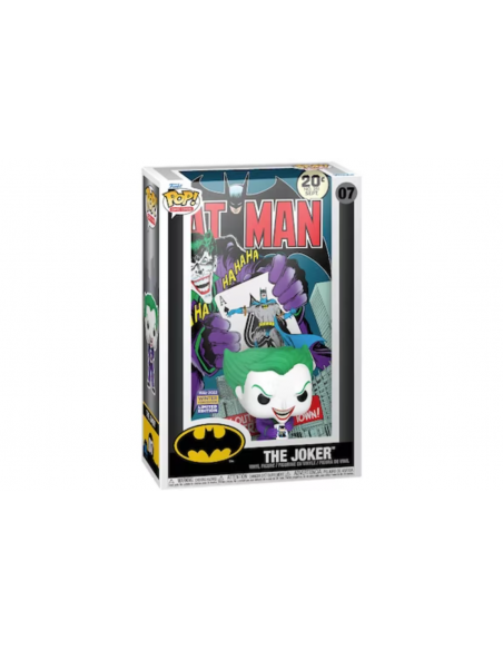 Funko Pop. Joker. Comic Covers. DC  - Figura vinilo Funko POP de 9cm en caja regalo con ventana. 