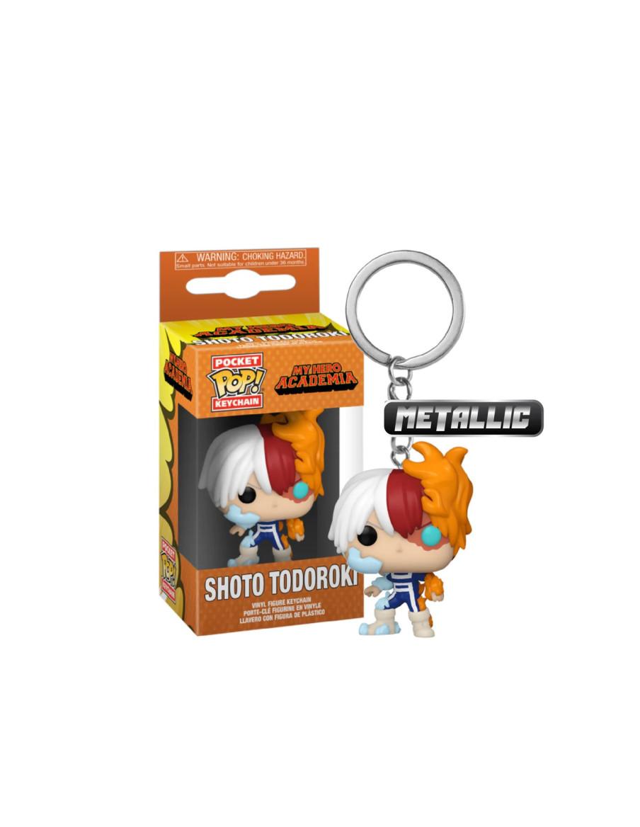 Llavero Pop Shoto Todoroki Metalizado. My Hero Academia  - 